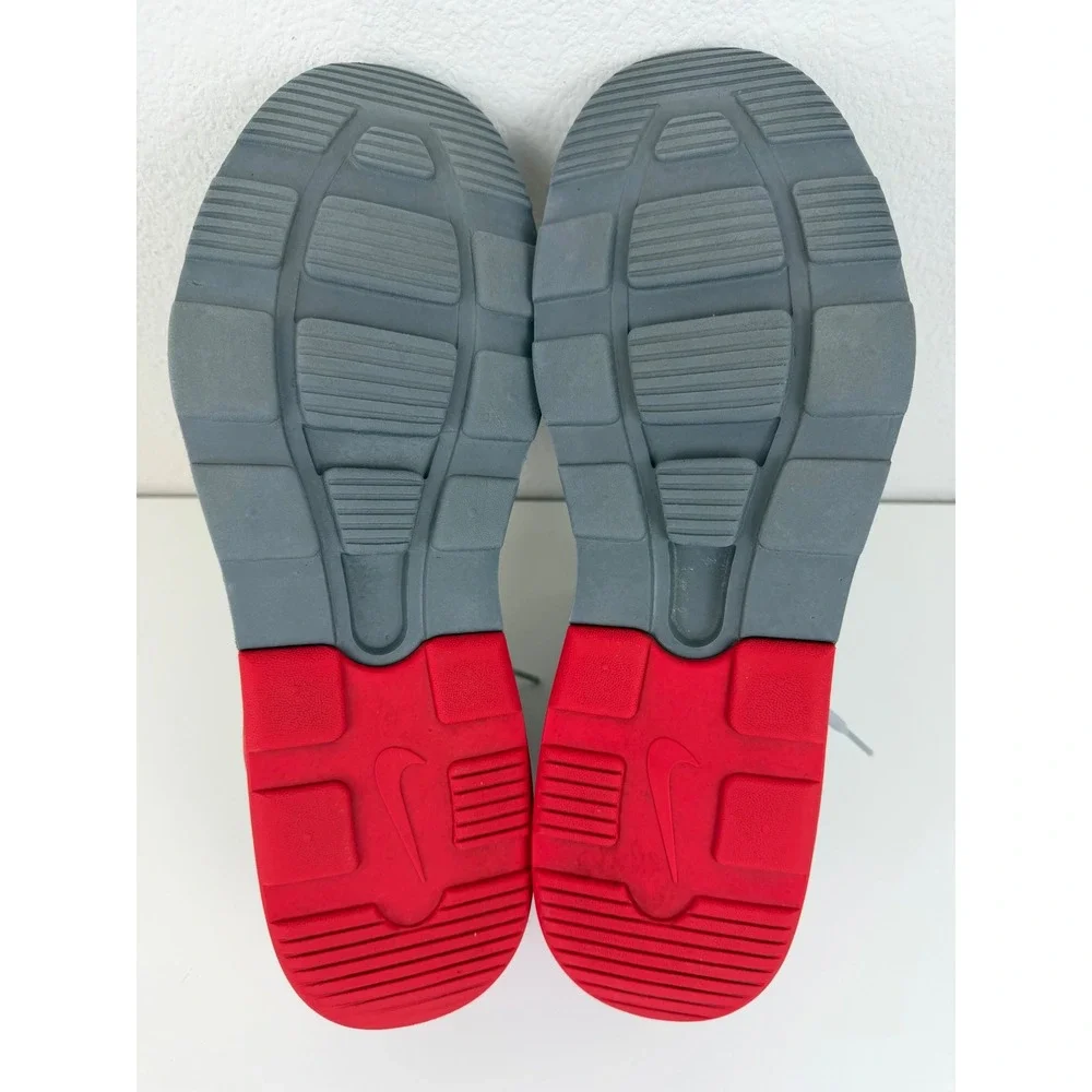 Nike Mens Mesh Running Shoes Air Max Motion 2 Size 12 Gray Red CI7589-001